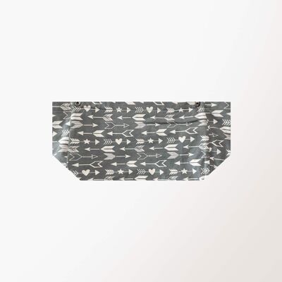 Lining Small diaper bag - 1011 Gray Love