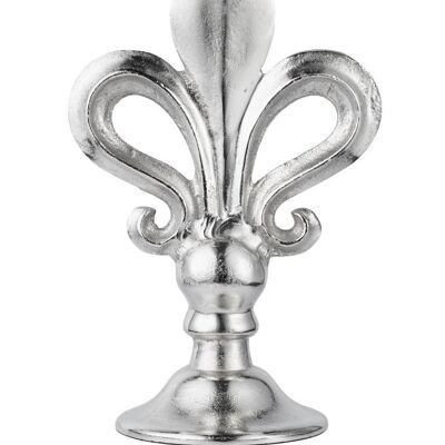 Lily deco XL silver 23.5 and 40 cm set