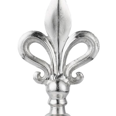 Lily deco XL silver 23.5 and 40 cm set