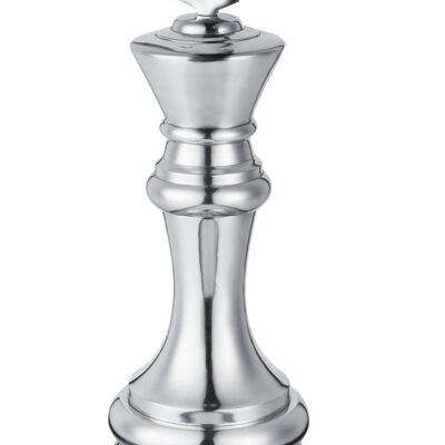 Chess piece king silver