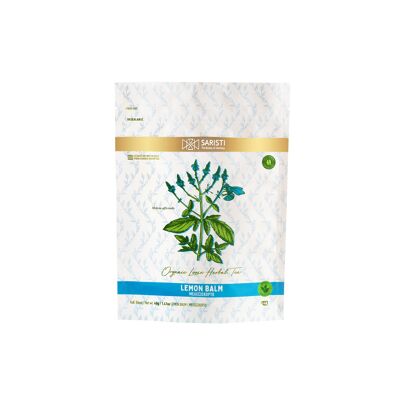 SARISTI LEMON BALM  Organic Herbal Tea , Loose Leaf 40 g