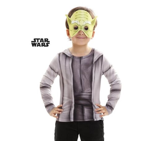Camiseta disfraz Maestro Yoda de Star Wars para niño