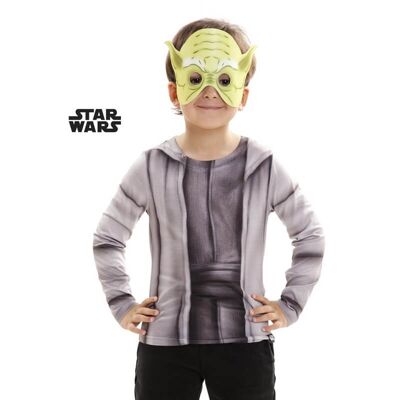 T-shirt déguisement Star Wars Maître Yoda garçon