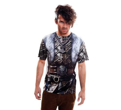 Camiseta disfraz Viking Boy para hombre - S