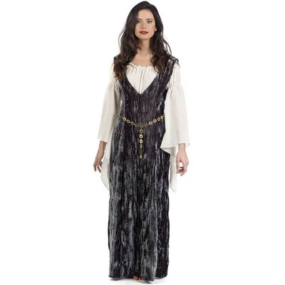 Mittelalterliches Lady Ludmila Kostüm für Damen - S