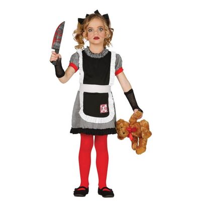 Girls Devilish Doll Costume