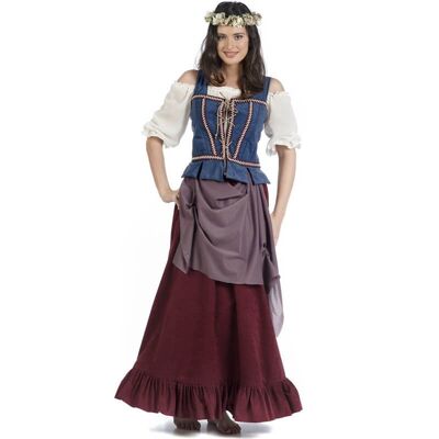 Costume da oste medievale Leonilda