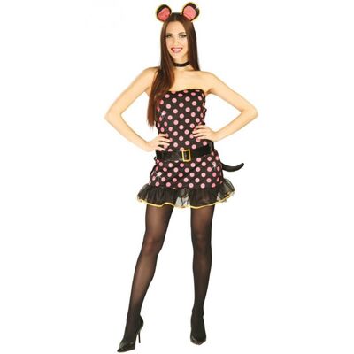 Sexy black Little Mouse costume for women size 38/40