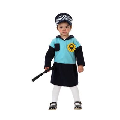 Baby-Mädchen-Polizei-Kostüm