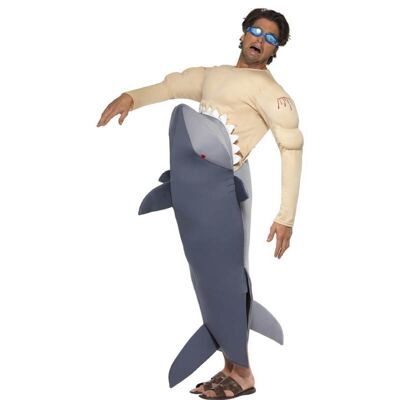 Costume Man devoured by Shark for Man - Universal Man