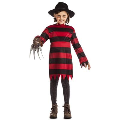 Nightmare Killer Kostüm für Mädchen