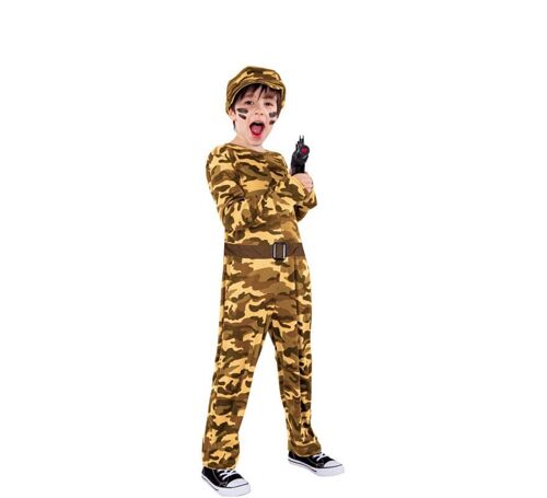 Disfraz de Soldado Raso Amarillo para niño