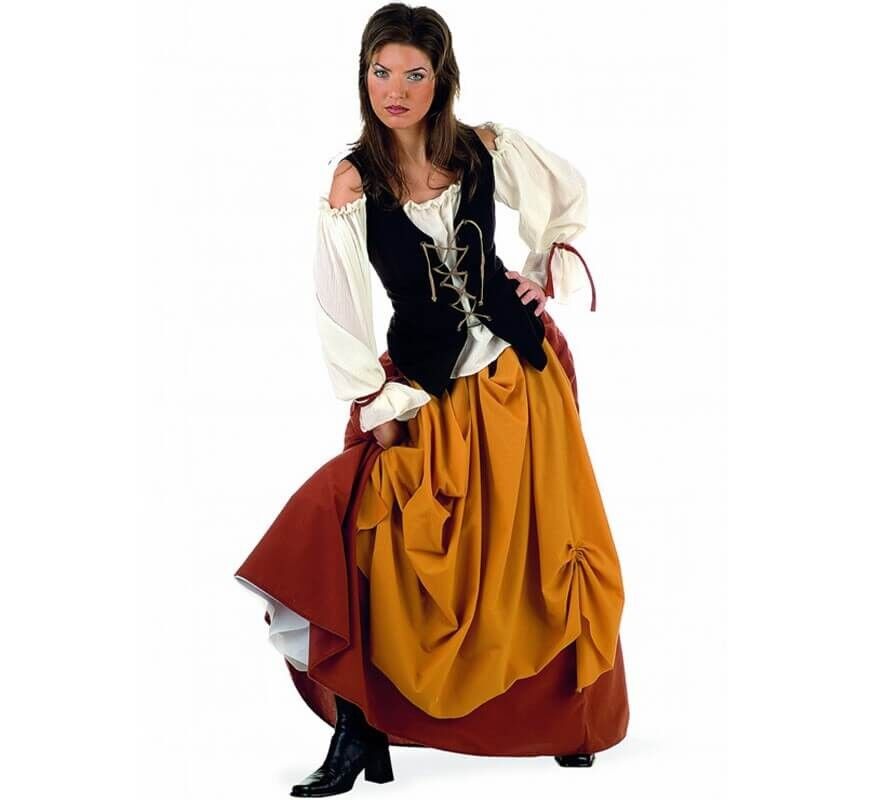 Medieval peasant deals girl costume