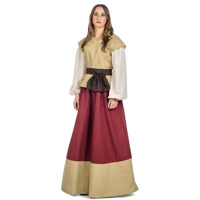 Costume da oste medievale di Oria per donna