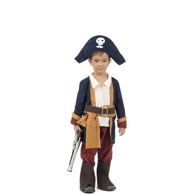 Blaues Piratenkostüm für Jungen und Babys