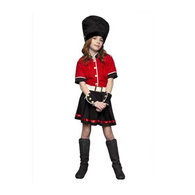 Costume da guardia inglese per bambina - 3-4A