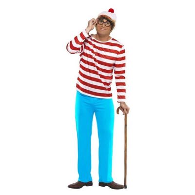 Où est Wally : Déguisement Wally homme