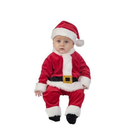 Baby-Weihnachtsmann-Kostüm - 6M