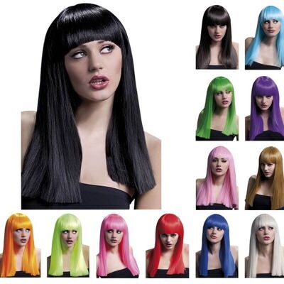 Alexia wig with bangs High Range in various colors