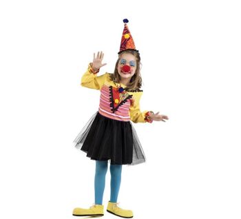 Costume tutu de clown pour fille - 5-7A