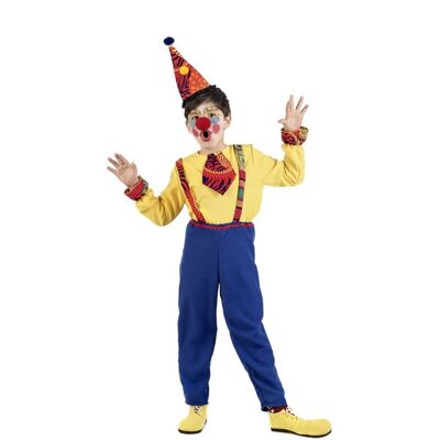 Costume da Clown giallo per bambino