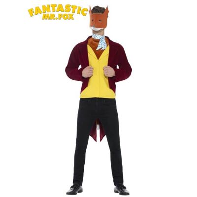 Fantastisches Fox Mr. Fox Kostüm für Herren - M