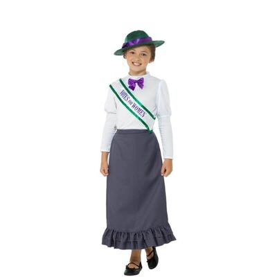 Girl's Victorian Lady Costume - 10-12A