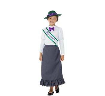 Costume de dame victorienne pour fille - 10-12A