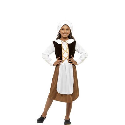 Costume da cameriera Tudor per ragazza