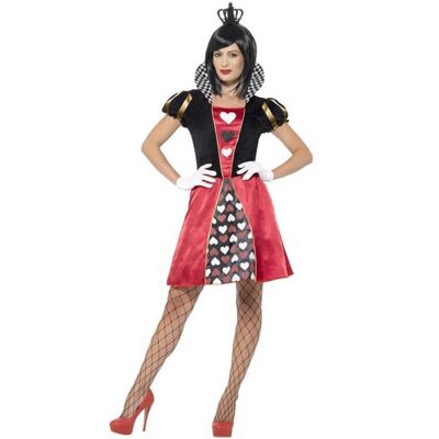 Queen of Hearts costume for women