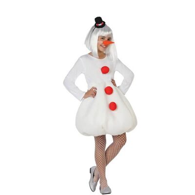 Girls Snowman Costume