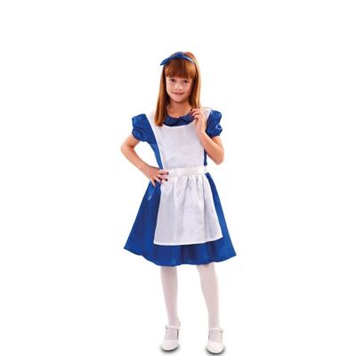 Blaues Dorothy-Kostüm für Mädchen - 7-9A