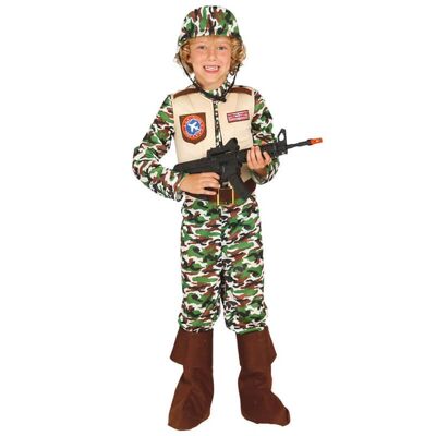 Special Forces Soldat Kostüm für Kinder
