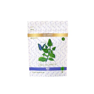 SARISTI MINT Organic Herbal Tea , Loose Leaf 40 g
