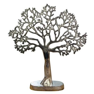 árbol de la joyería de plata