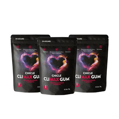 WUGUM Pack 3 Chicle Climax