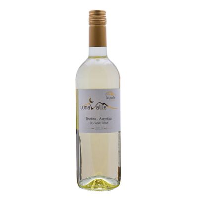 Vino Griego Luna Valle 19′ Vino Blanco Seco