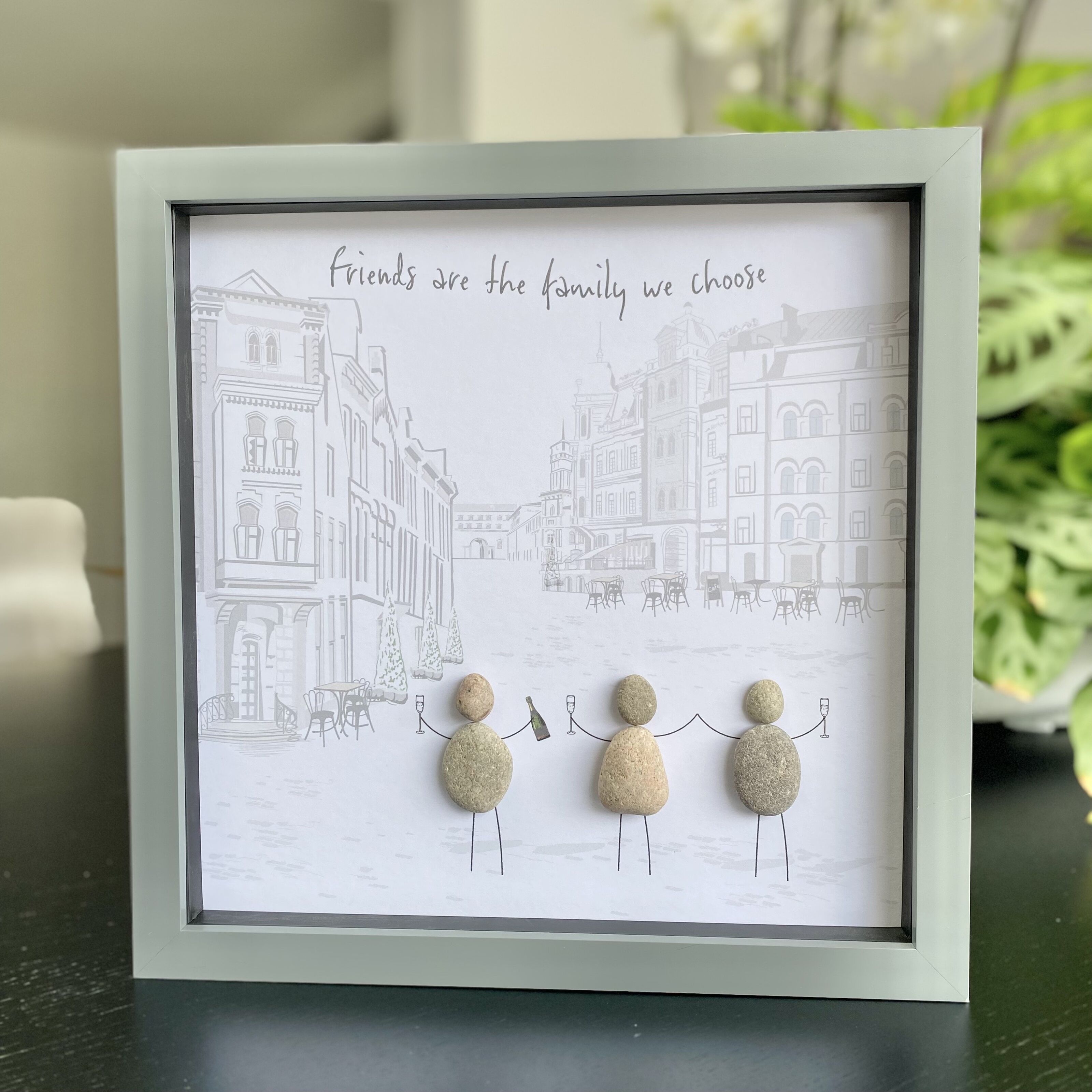  Friends Picture Frame - Friends are the Family we