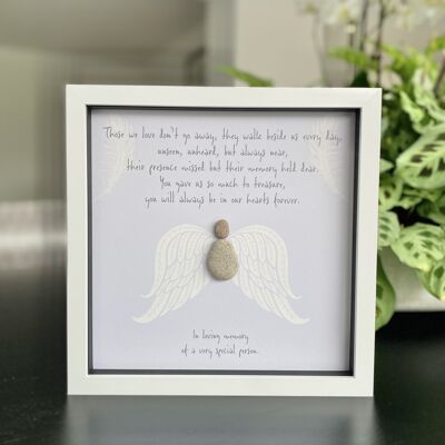 PEBBLE ARTWORK GIFT - In loving memory of a very special person