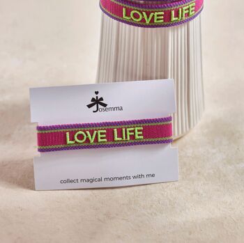 Bracelet de déclaration de vie d'amour 3