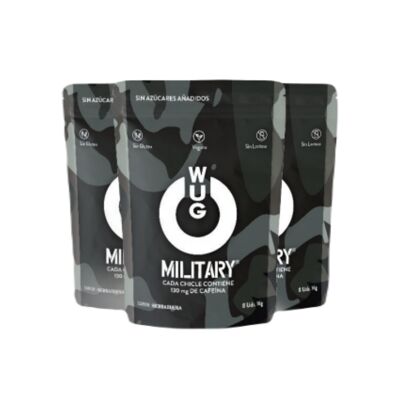 WUGUM Pack 3 Chicle Military