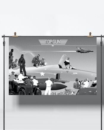 Affiche de film en édition limitée - Top Gun (V) - Sérigraphie - Plakat 6