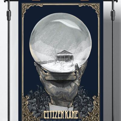 Poster del film in edizione limitata - Citizen Kane - Serigrafia - Plakat