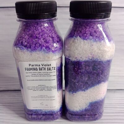 Parma Violet Foaming Bath Salts