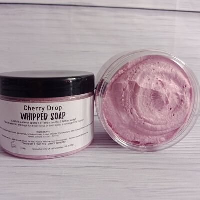 Cherry Drop Whipped Soap