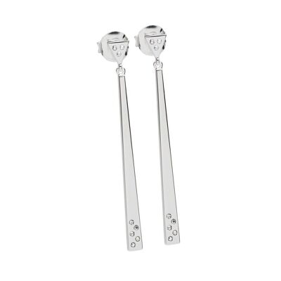 Art Deco 1 linea Drop Earrings