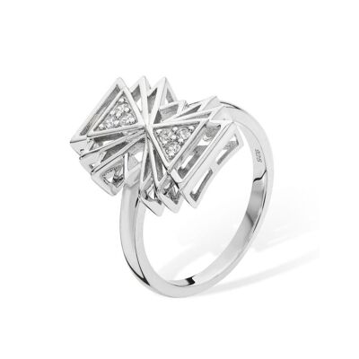 Art Deco Triangle Ring