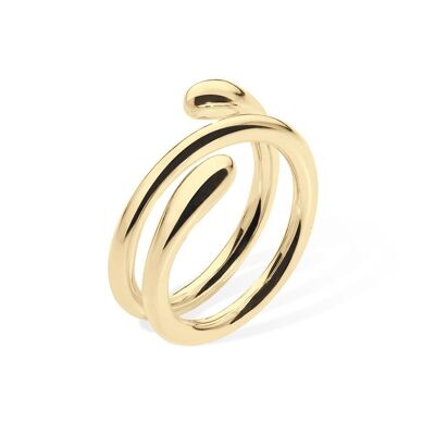 Midi Coil Ring Gold Vermeil