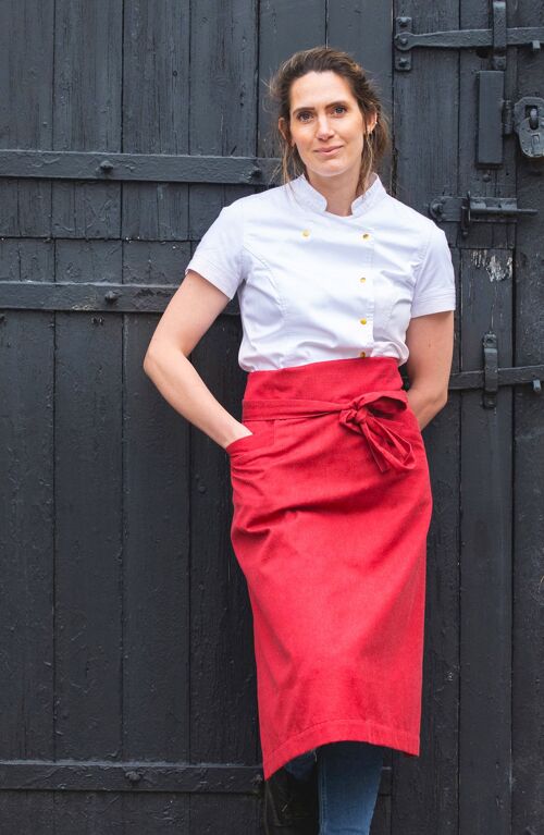 The Red Heron Apron (Pre-order)
