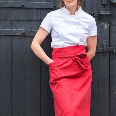 The Red Heron Apron (Pre-order)